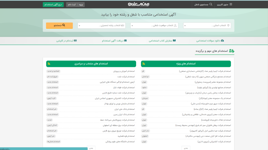 وبسایت هایی که با وردپرس ساخته شده اند