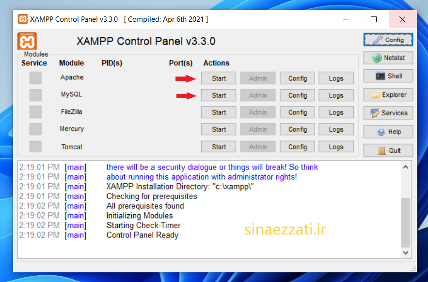 xampp